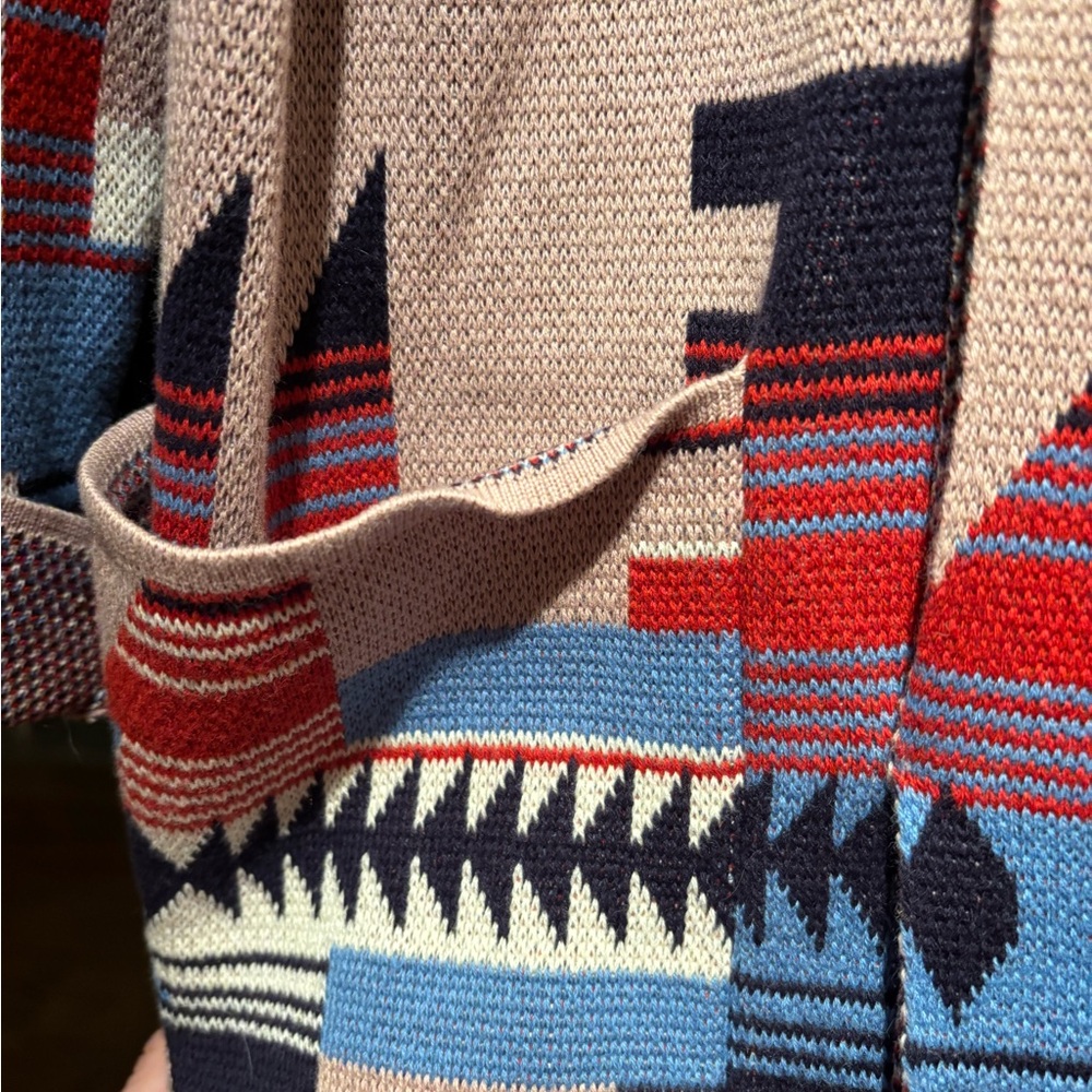 VICI Aztec Patterned Cardigan - Picture 3 of 5